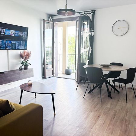 Appartement 79M2 Proche Airbus Tout Confort Lumineux 2 Chambres, 1 Bureau كولومييه المظهر الخارجي الصورة